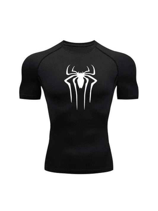 Spider-Man Kısa Kollu Compression Tişört