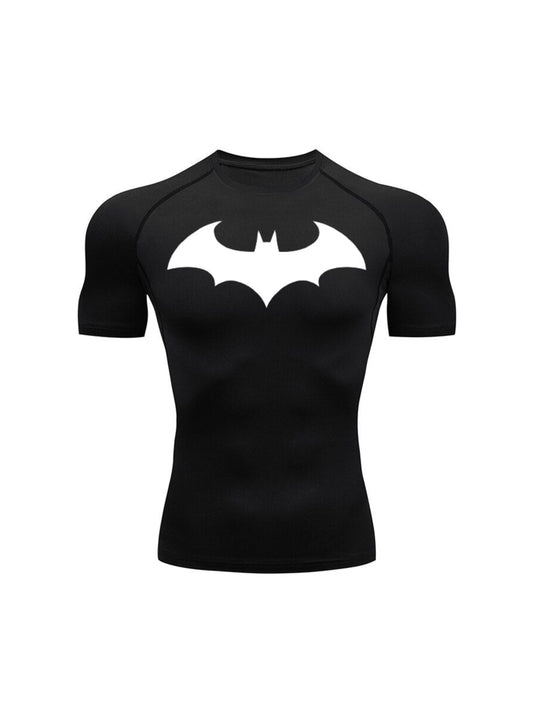 Batman Kısa Kollu Compression Tişört