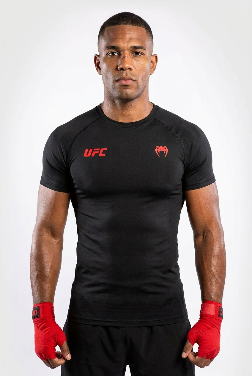 Ufc Venum Red Pro+ Compression T-shirt
